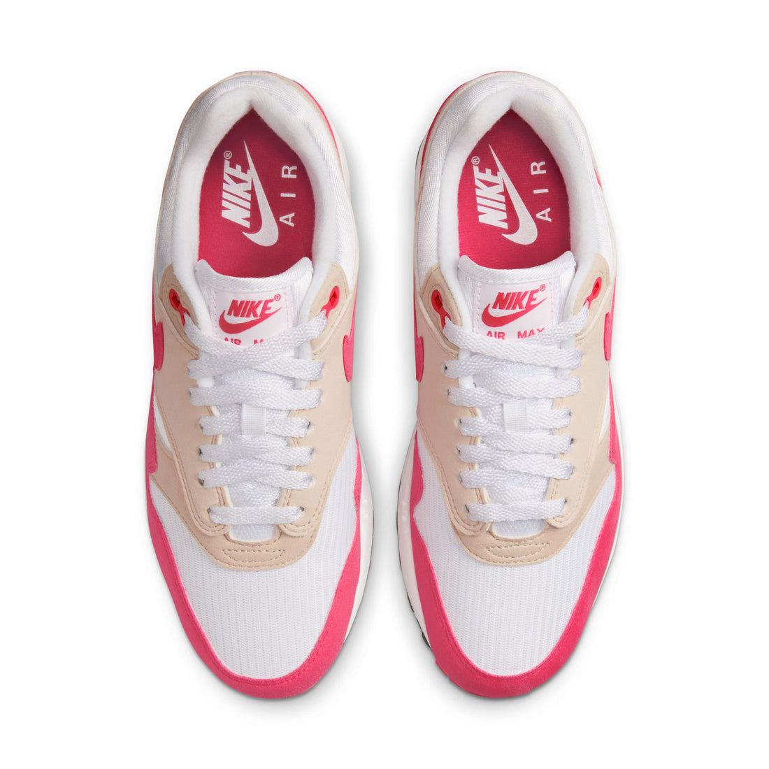 WMNS Nike Air Max 1 (White/Aster Pink)