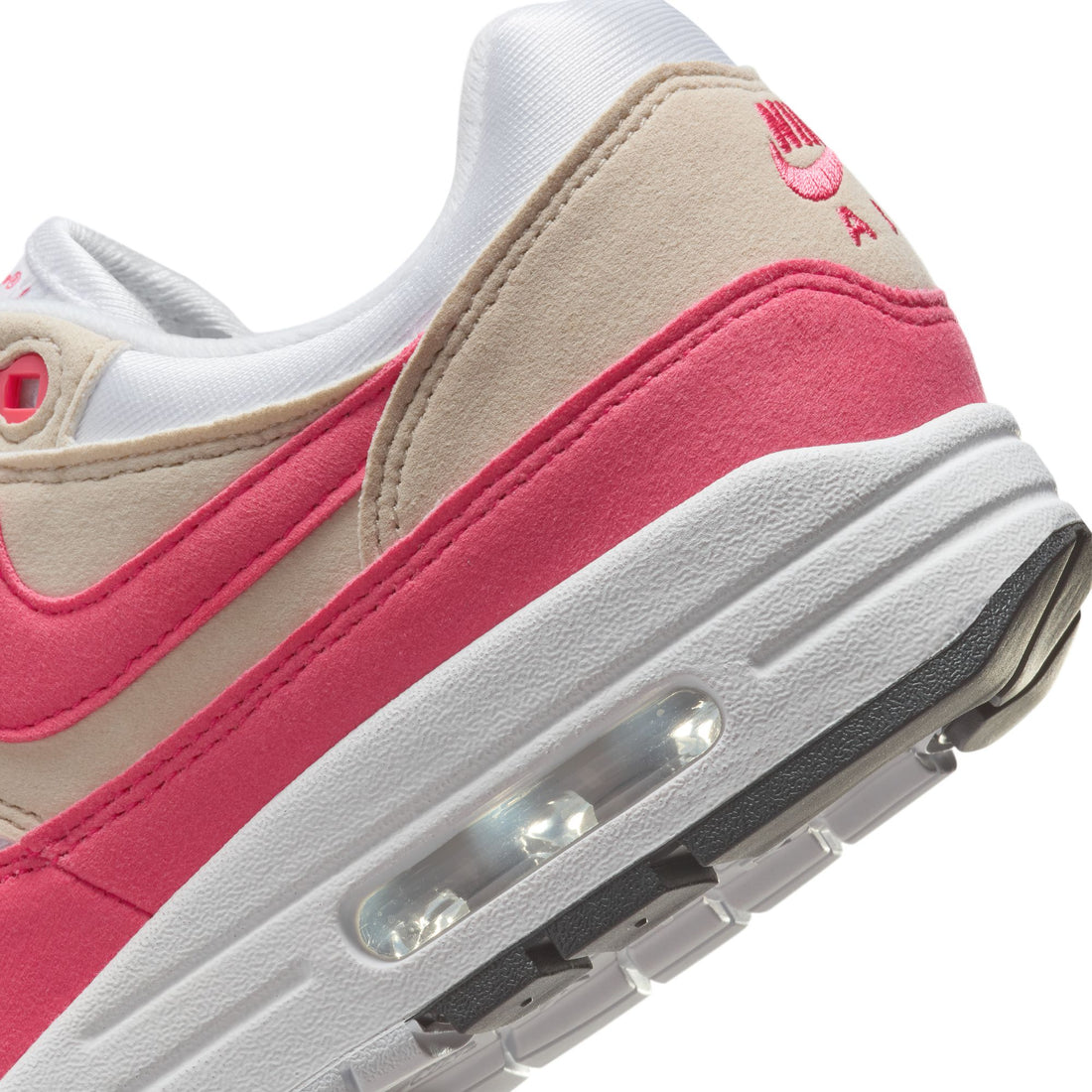 WMNS Nike Air Max 1 (White/Aster Pink)