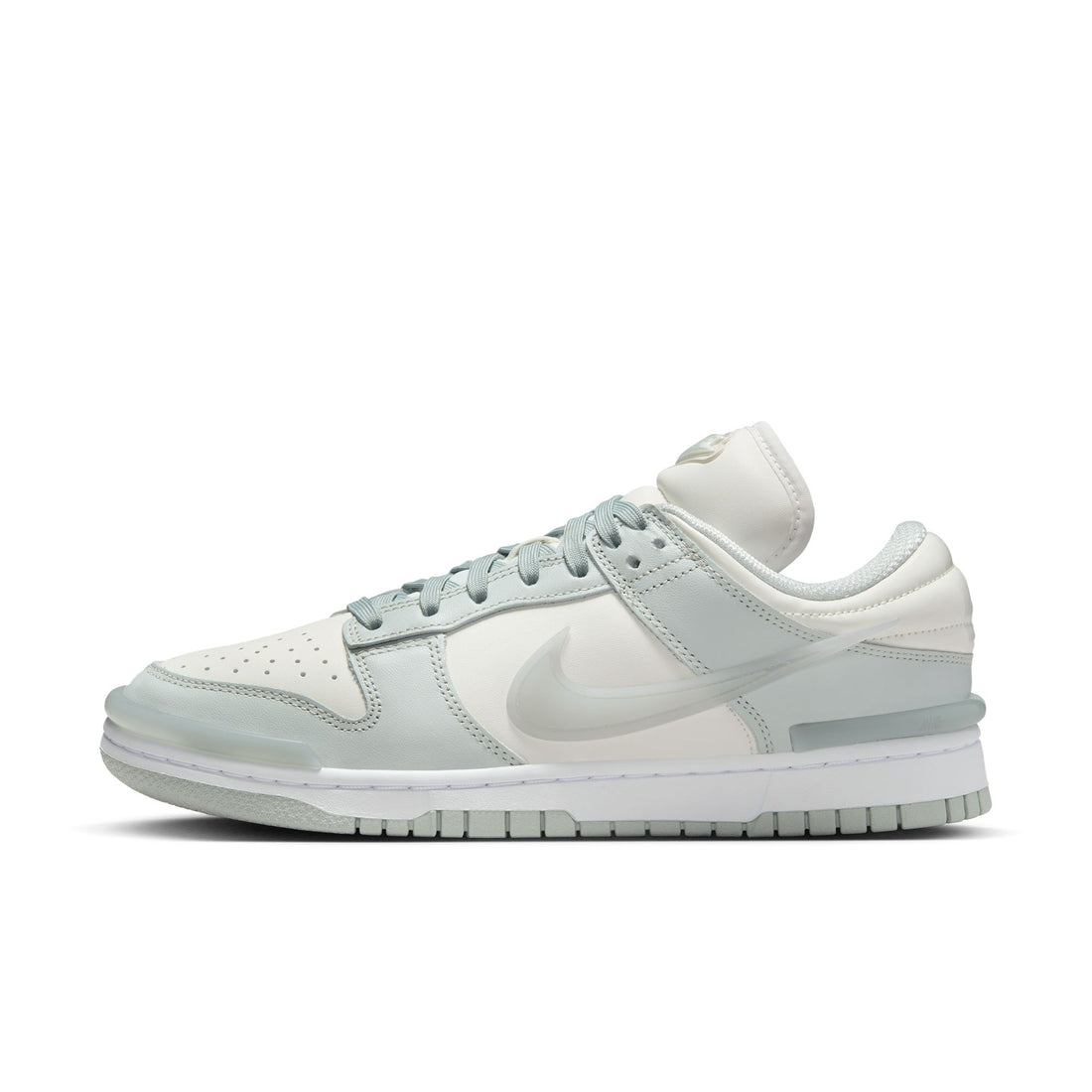 WMNS Nike Dunk Low Twist (Light Silver/Sail/Whiite)