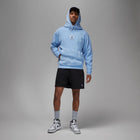Air Jordan Essentials Statement Fleece Washed Pullover Hoodie (Royal Tint)