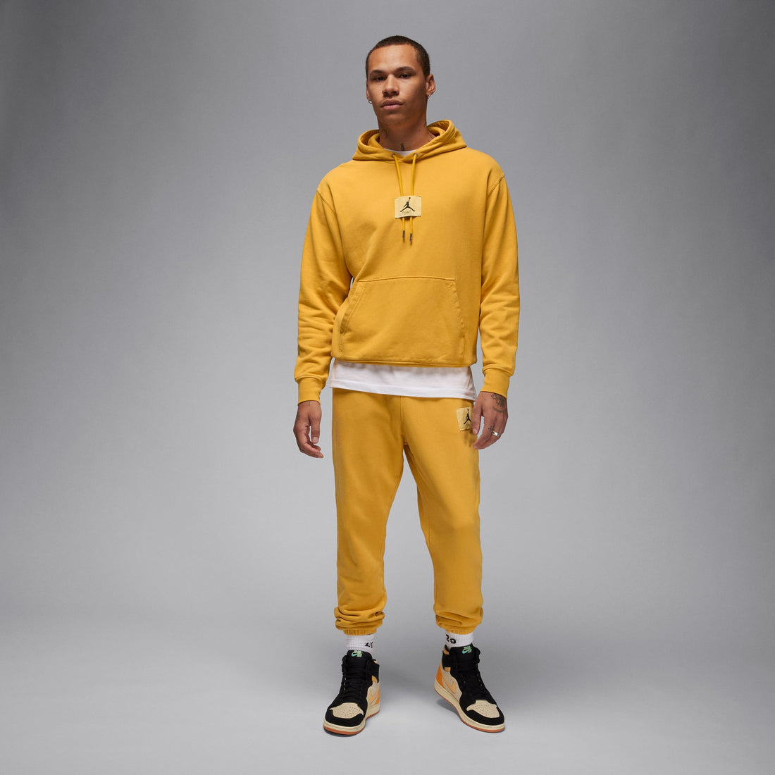 Air Jordan Essentials Statement Fleece Washed Pullover Hoodie (Yellow –  rockcitykicks - Fayetteville