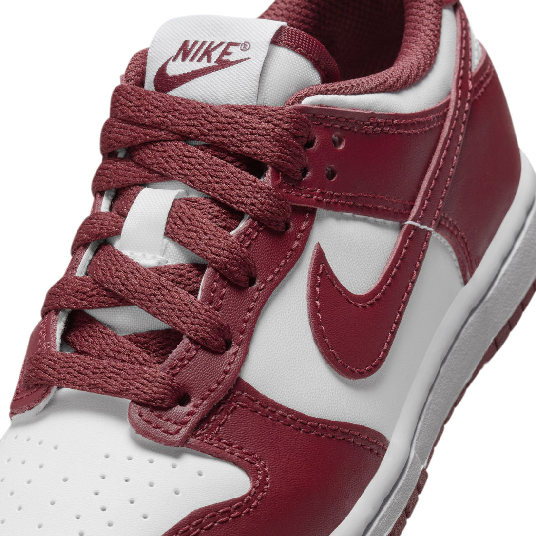 Nike Dunk Low PSE (White/Redwood/Gym Red)