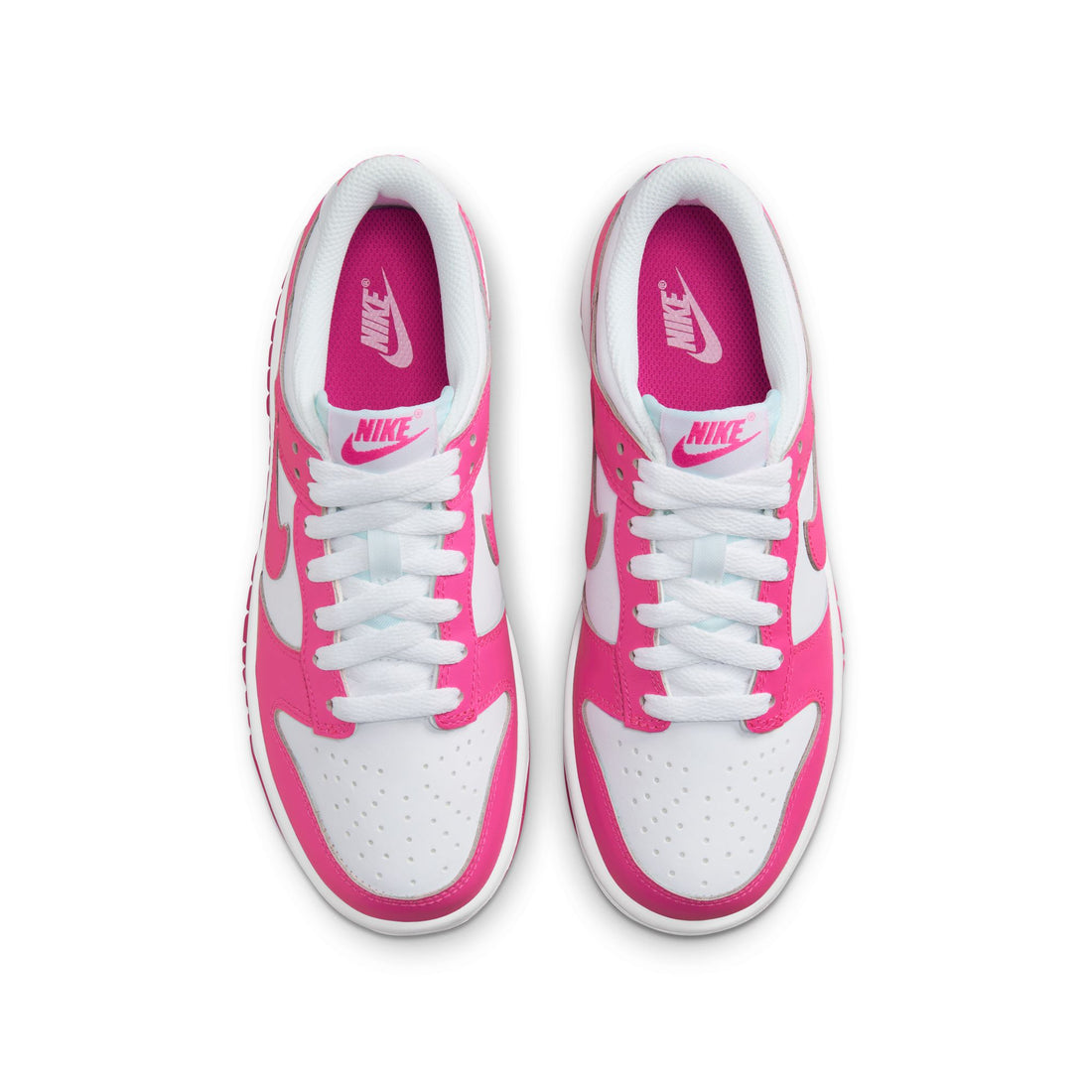 Nike Dunk Low GS (White/Laser Fuchsia)