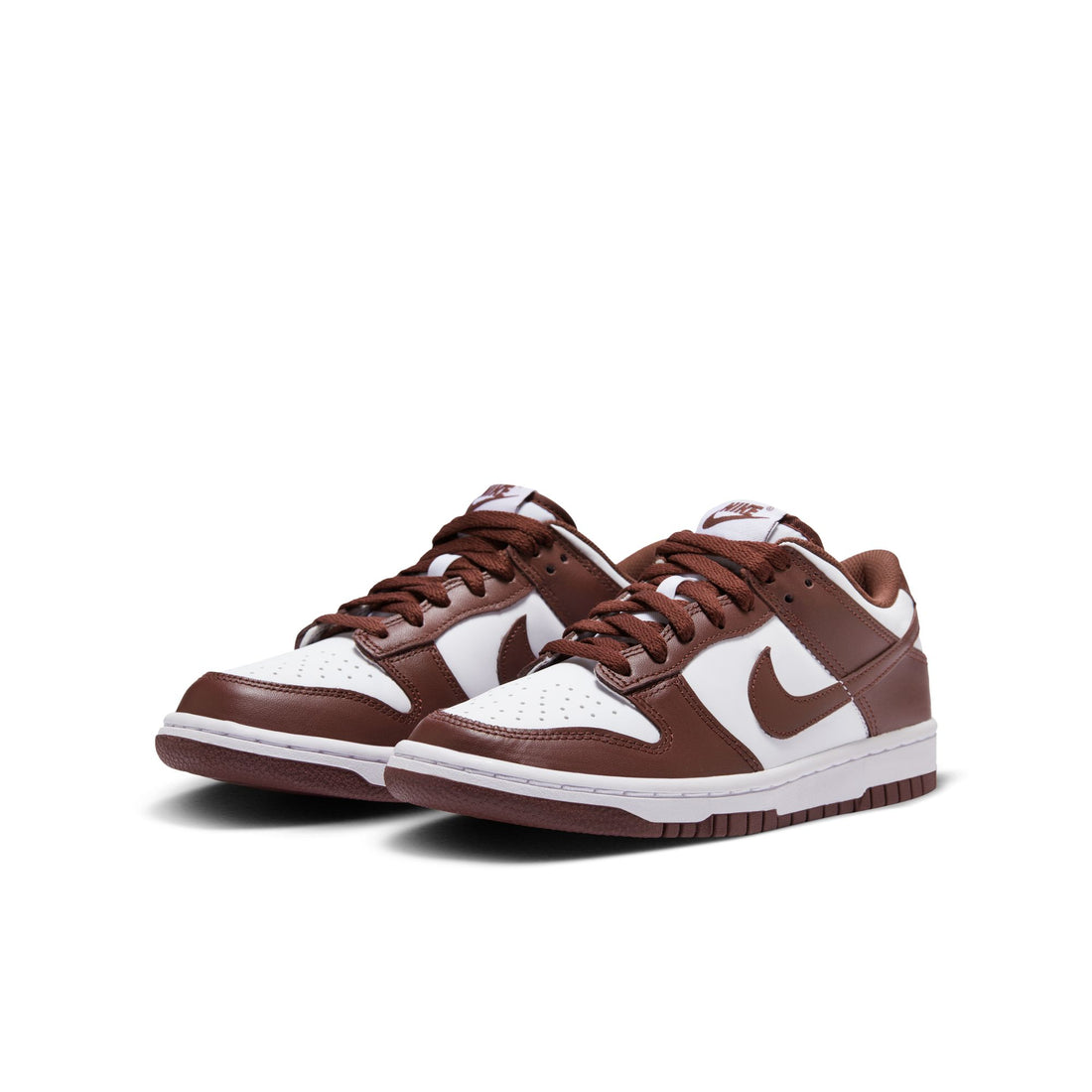 Nike Dunk Low GS (White/Redwood/Gym Red)