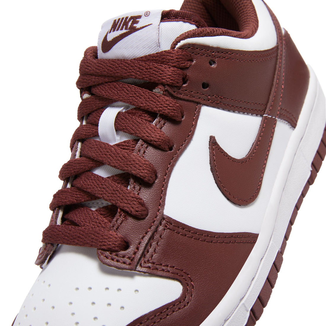 Nike Dunk Low GS (White/Redwood/Gym Red)