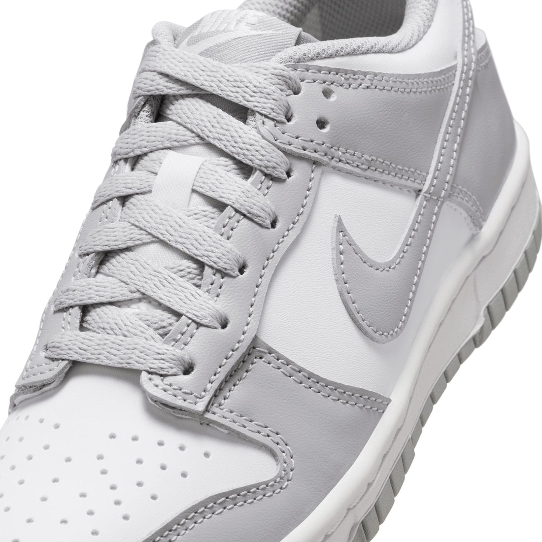 Nike Dunk Low GS (White/Smoke Grey/White)