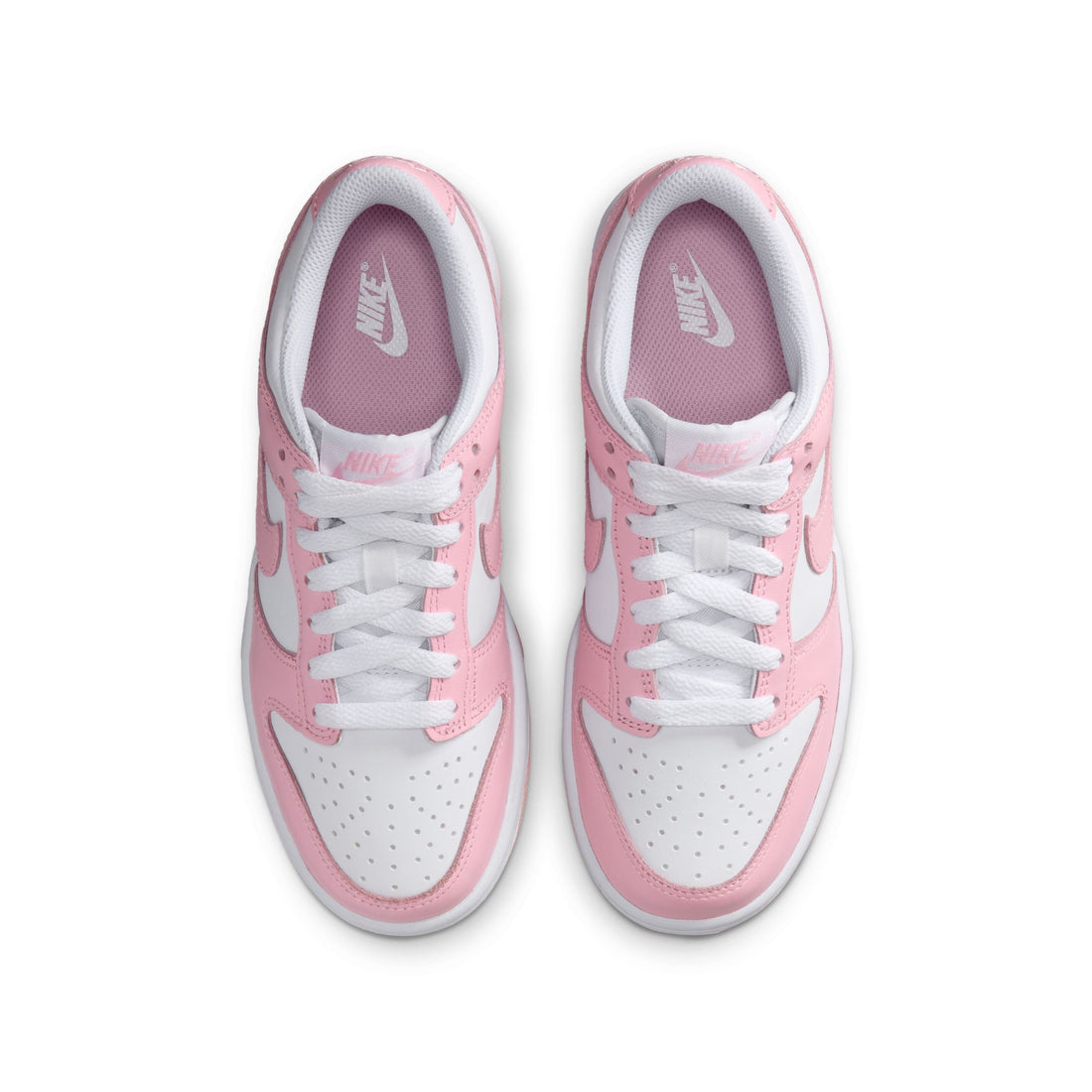 Nike Dunk Low GS (White/Medium Soft Pink/White)