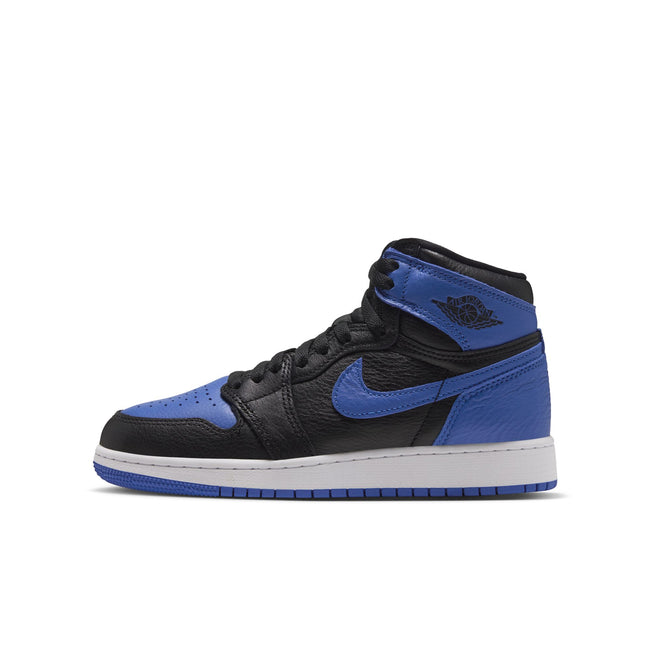 Air Jordan 1 Retro Hi OG GS (Black/Game Royal/White)