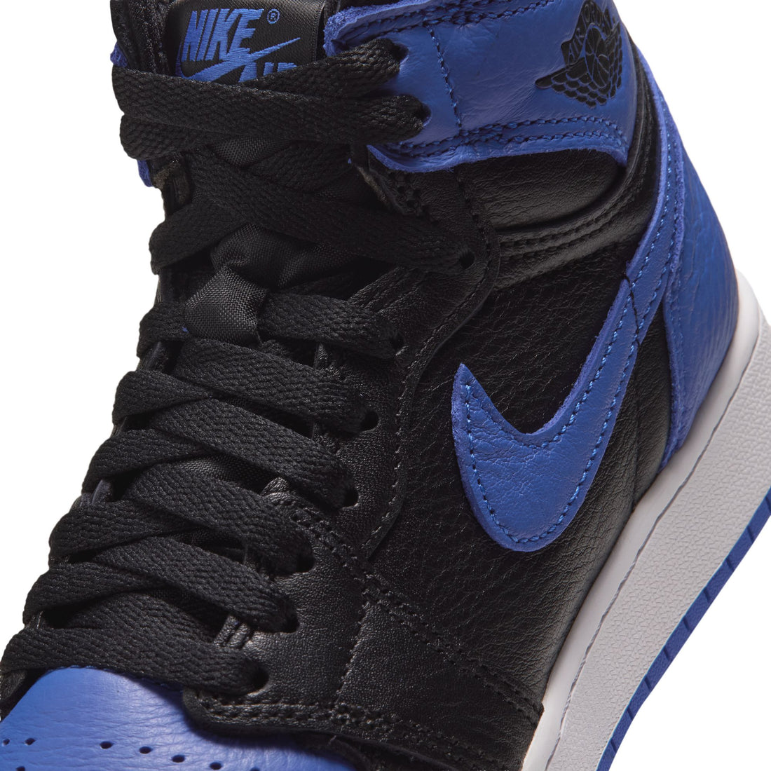 Air Jordan 1 Retro Hi OG GS (Black/Game Royal/White)