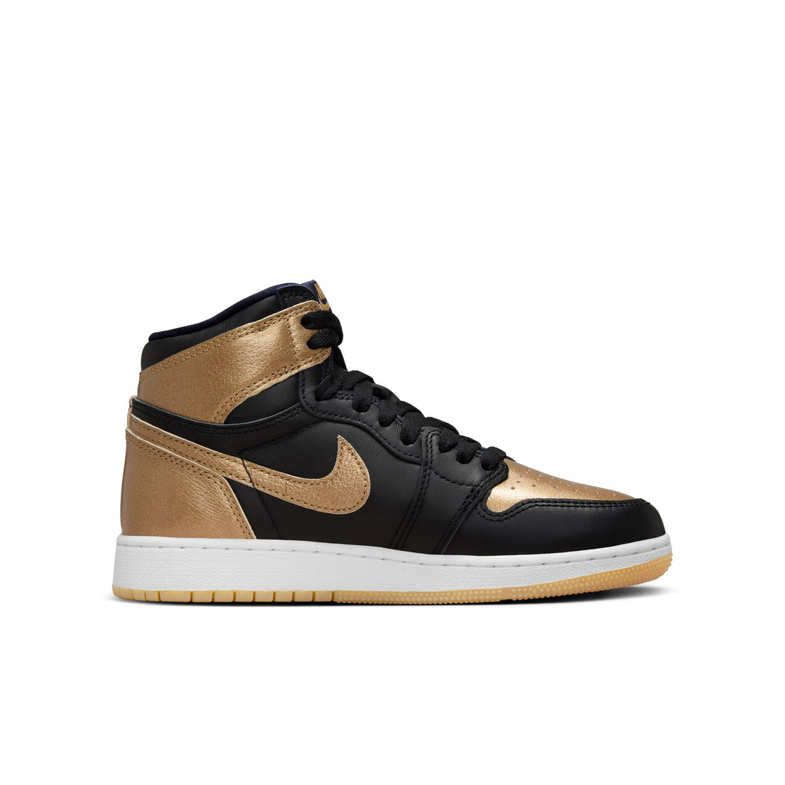 Air Jordan 1 Retro High OG GS (Black/Metallic Gold/Sail)