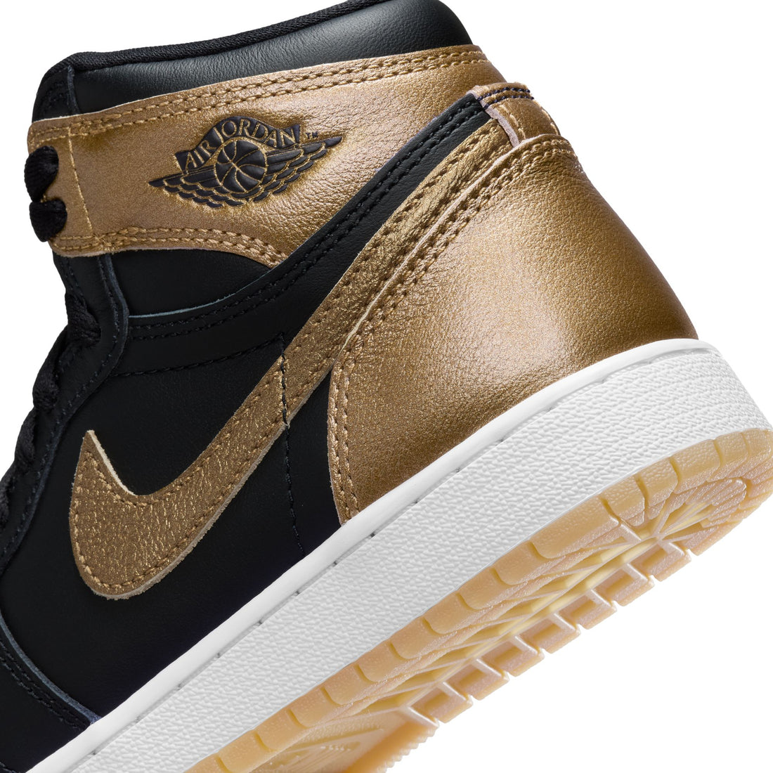 Air Jordan 1 Retro High OG GS (Black/Metallic Gold/Sail)