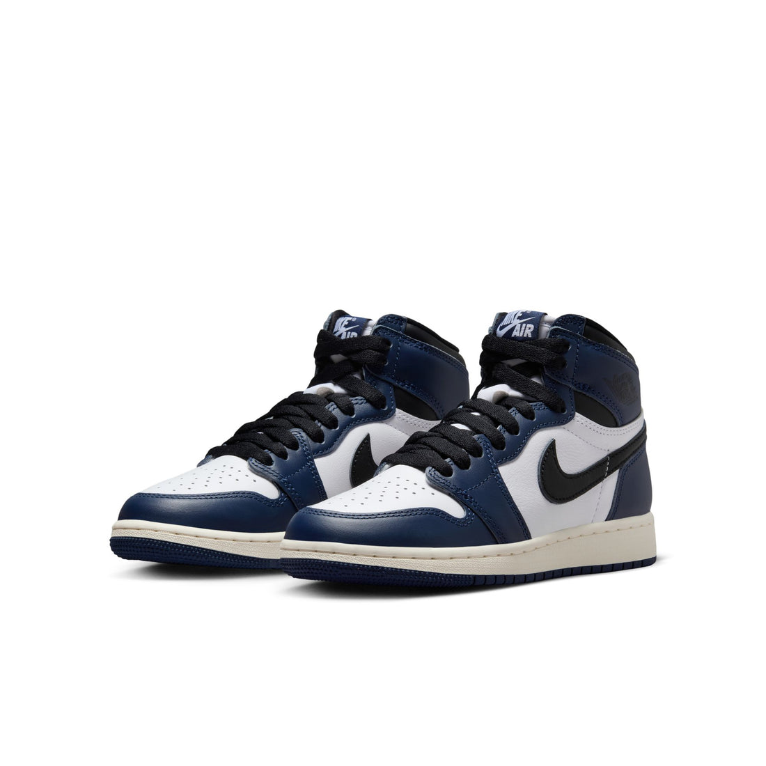 Air Jordan 1 Retro High OG GS (Midnight Navy/Black/White/Sail)