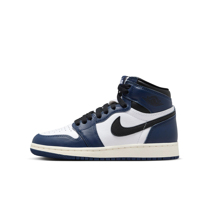 Air Jordan 1 Retro High OG GS (Midnight Navy/Black/White/Sail)