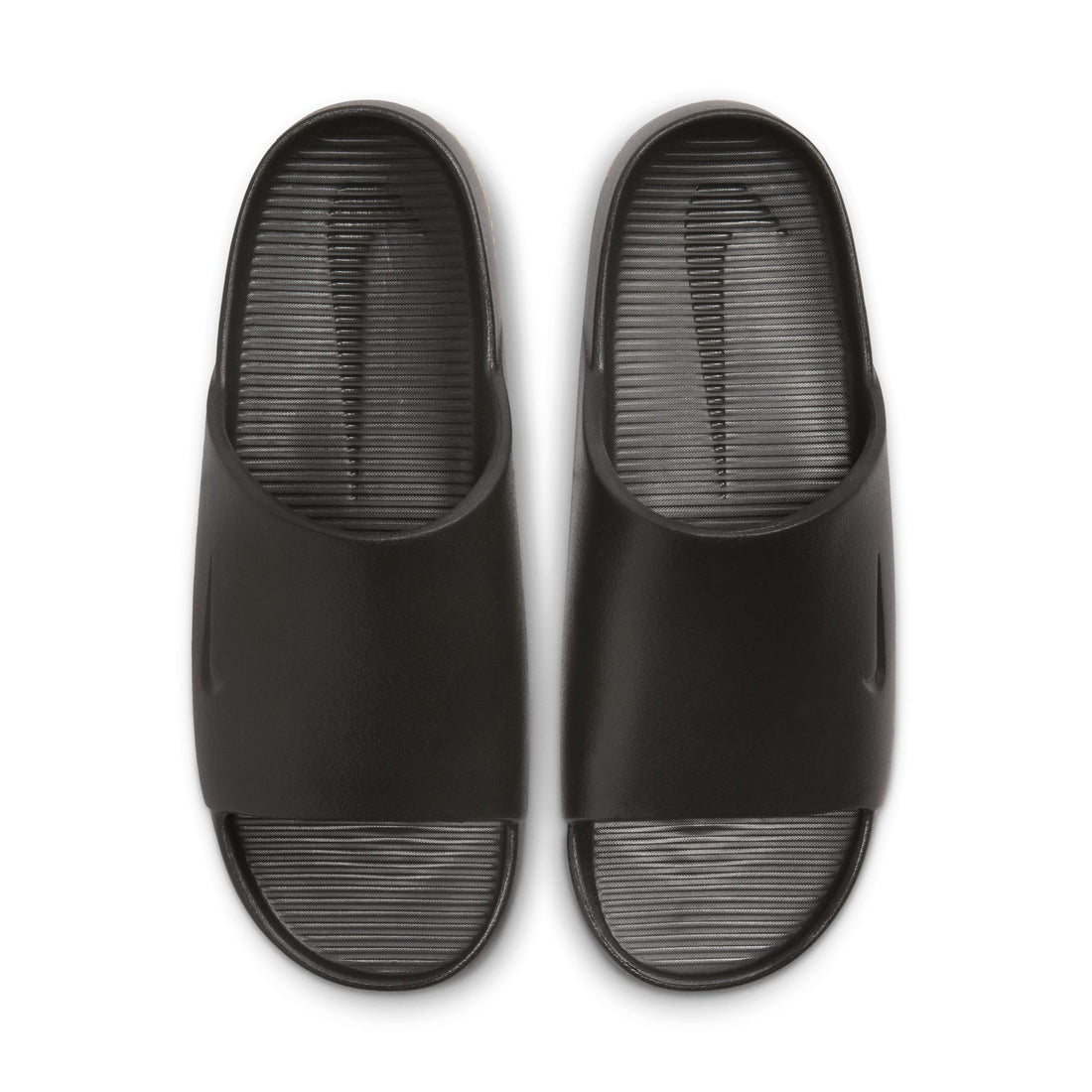 Nike Calm Slide (Black/Black/Gum Medium Brown)