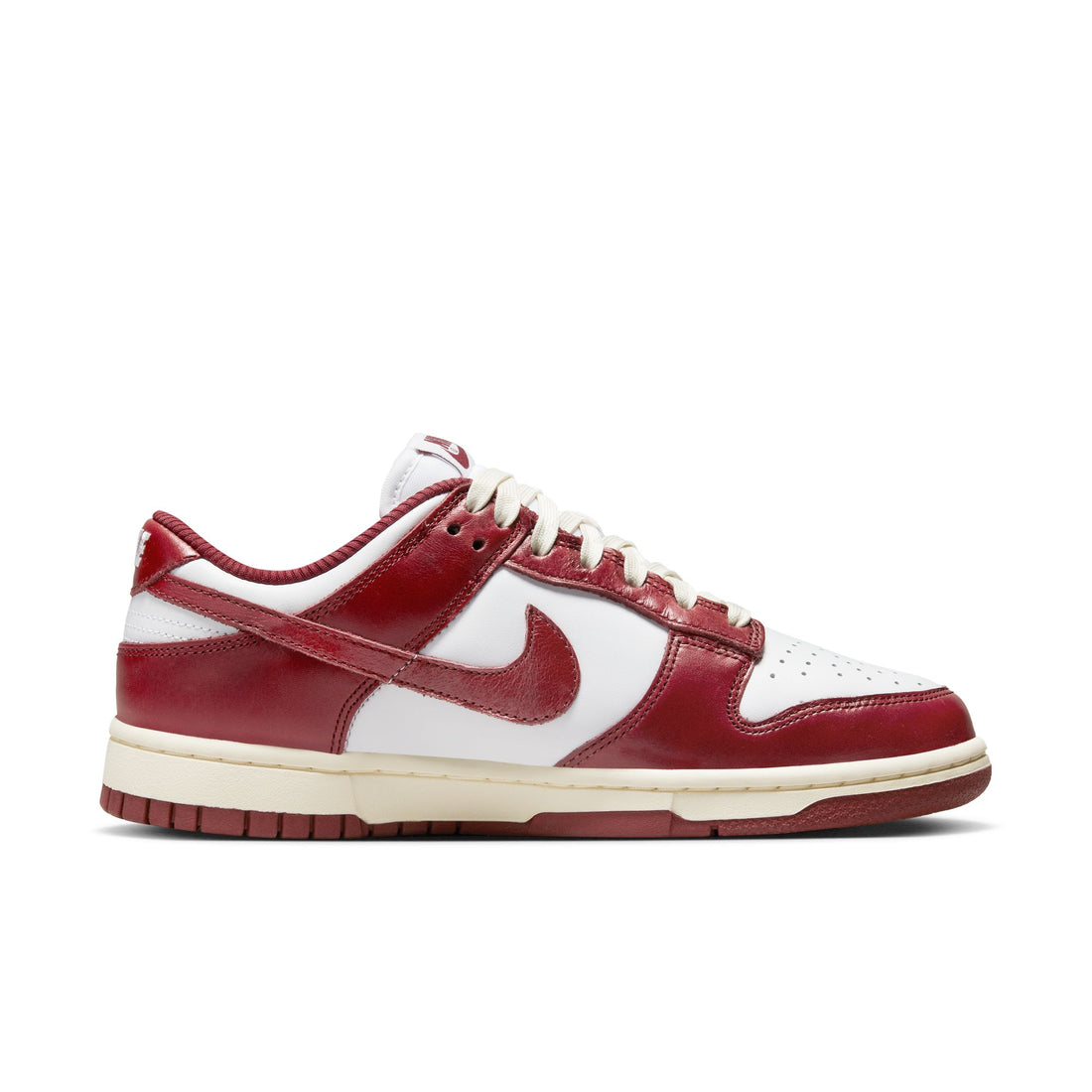 WMNS Nike Dunk Low PRM (White/Team Red/Coconut Milk)