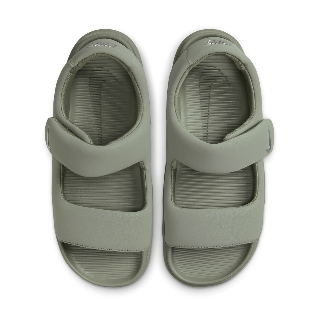 WMNS Nike Calm Sandal (Light Army/Metallic Silver)