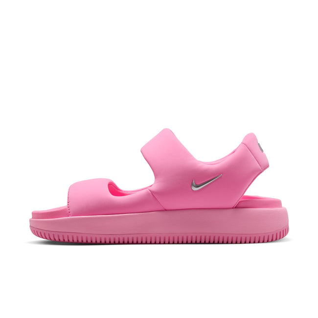 WMNS Nike Calm Sandal (Hyper Pink/Metallic Silver)