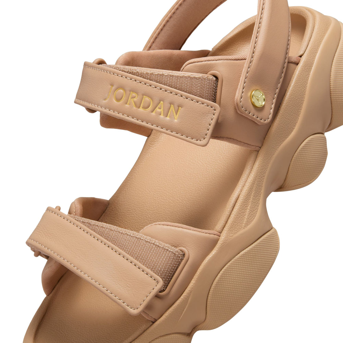 WMNS Air Jordan Deja Sandals (Legend Md Brown/Metallic Gold)