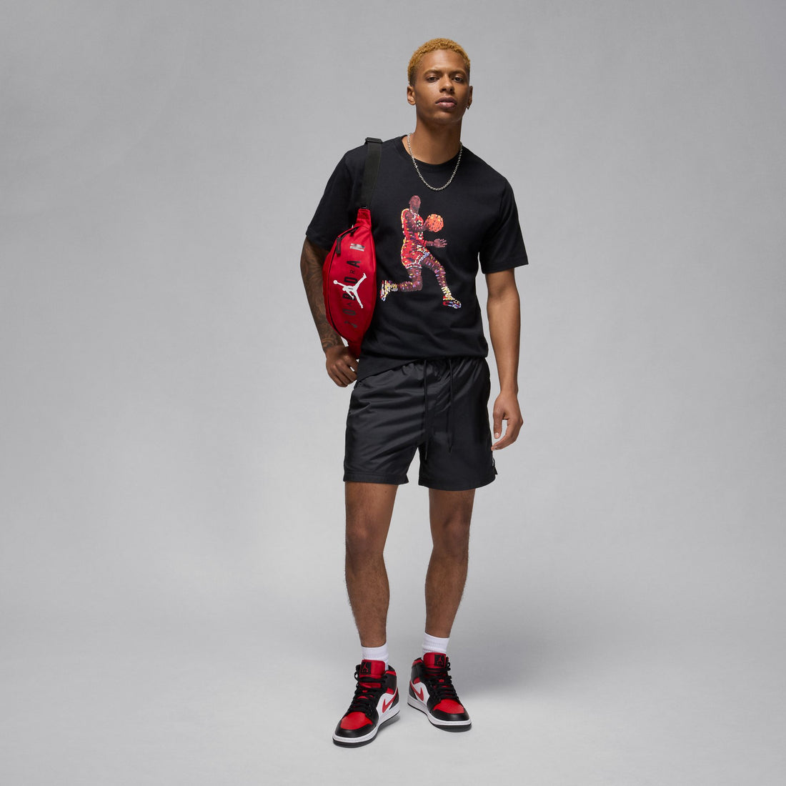 Air Jordan Flight Essentials Tee (Black/White)