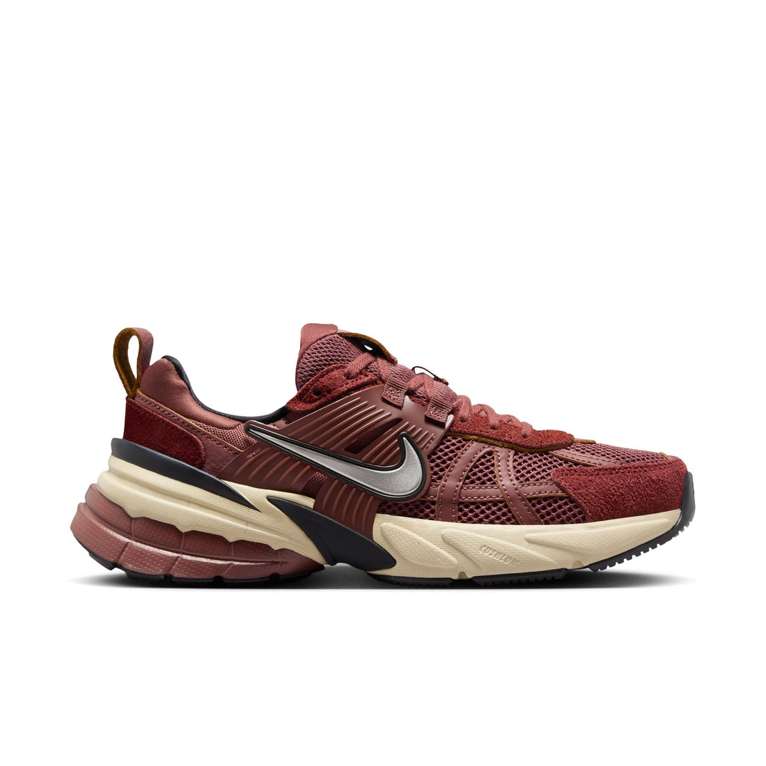 WMNS Nike V2K Run (Red Sepia/Chrome/Dark Pony)