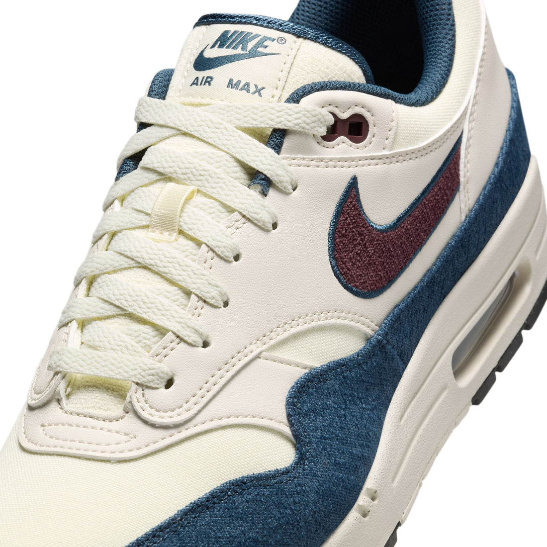 Nike Air Max 1 (Coconut Milk/Burgundy Crush)