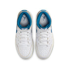 Air Jordan 1 Mid SE GS (White/Industrial Blue/Sail)