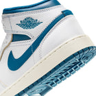 Air Jordan 1 Mid SE GS (White/Industrial Blue/Sail)