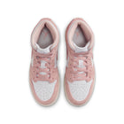 Air Jordan 1 Mid GS (White/Legend Pink/Sail)