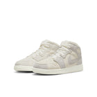 Air Jordan 1 Mid SE Craft GS (Pale Ivory/Sail/Legend Lt Brown)