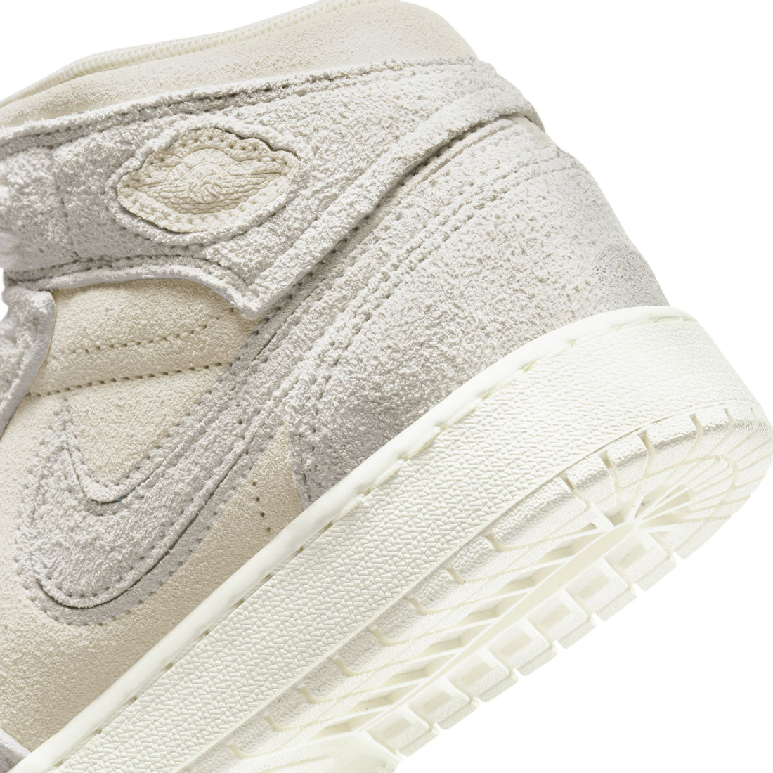 Air Jordan 1 Mid SE Craft GS (Pale Ivory/Sail/Legend Lt Brown)