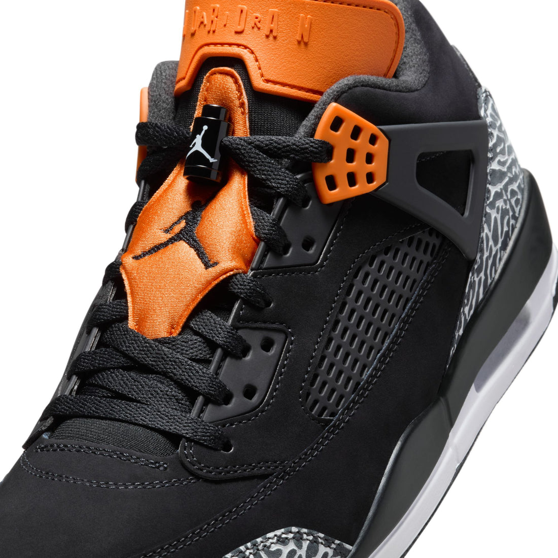 Air Jordan Spizike Low (Black/Black/Starfish/White)