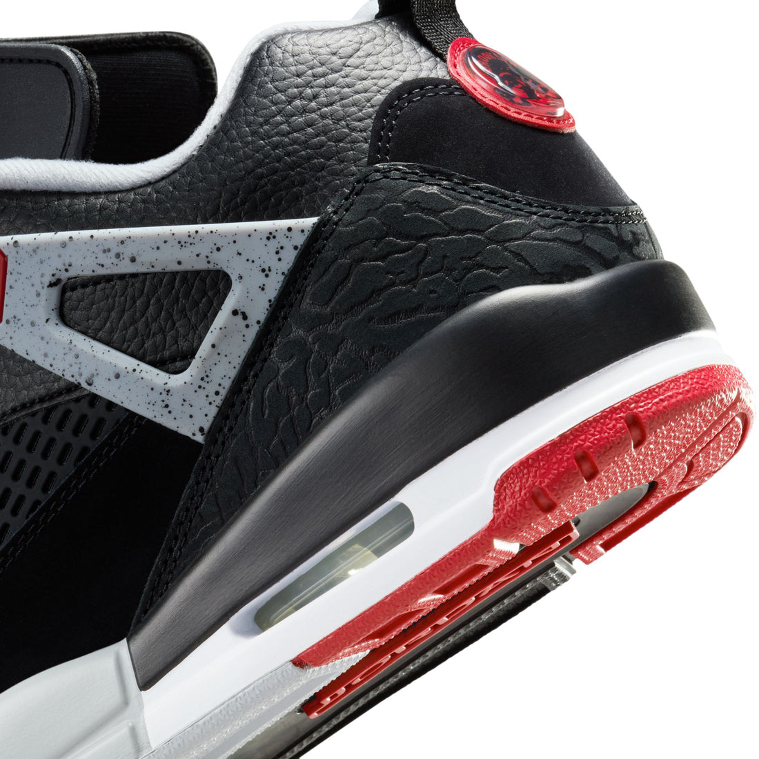 Air Jordan Spizike Low (Black/Gym Red/Wolf Grey/White)