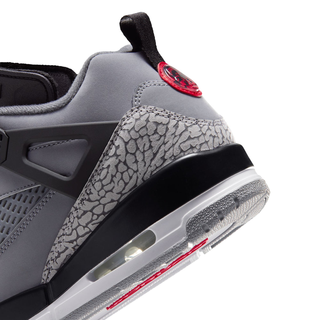 Air Jordan Spizike Low (Cool Grey/University Red/Black)