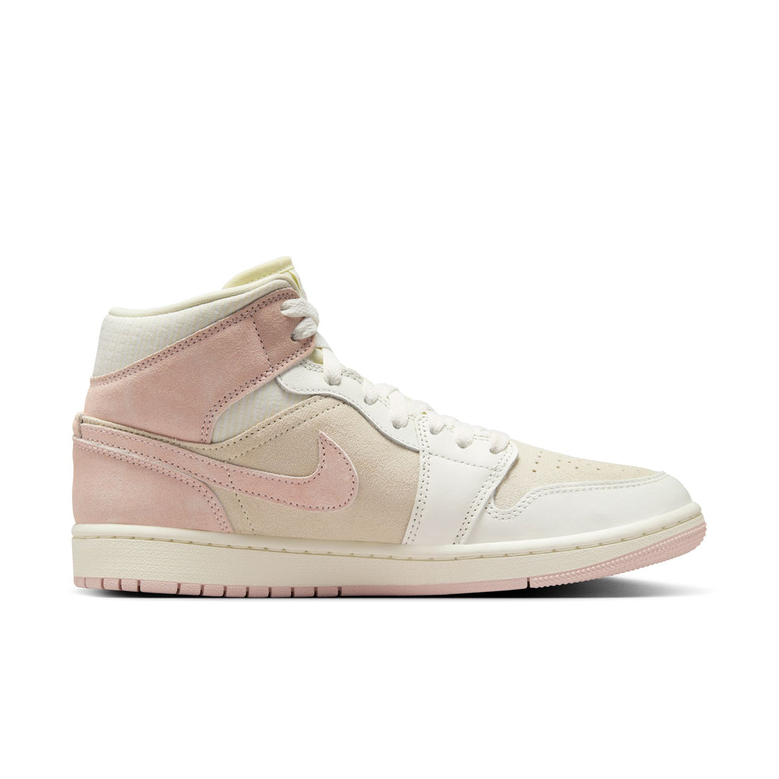 WMNS Air Jordan 1 Mid SE (Coconut Milk/Legend Pink/Sail)