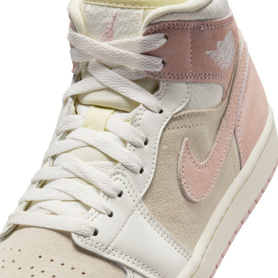 WMNS Air Jordan 1 Mid SE (Coconut Milk/Legend Pink/Sail)