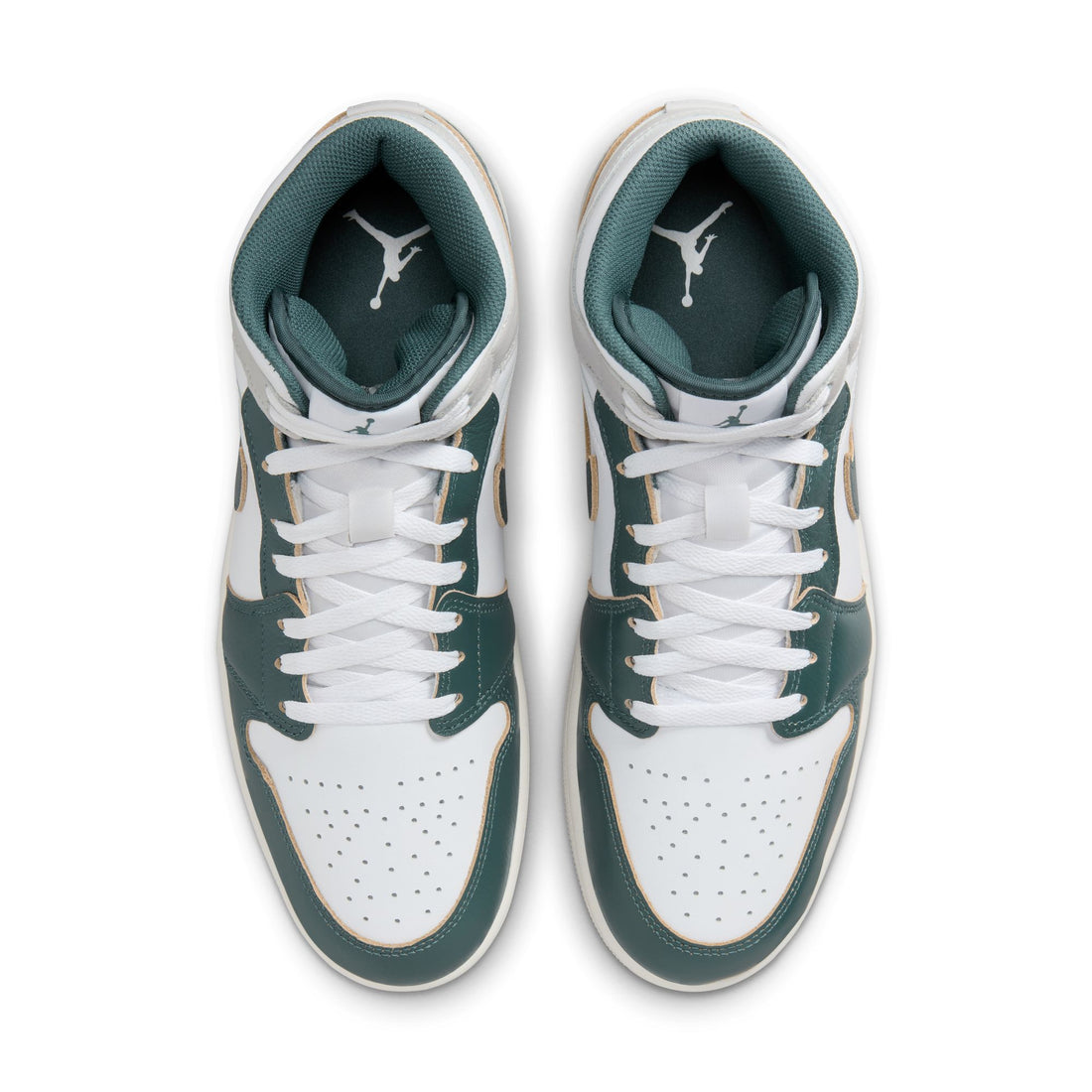 Air Jordan 1 Mid SE (White/Oxidized Green/Sail)