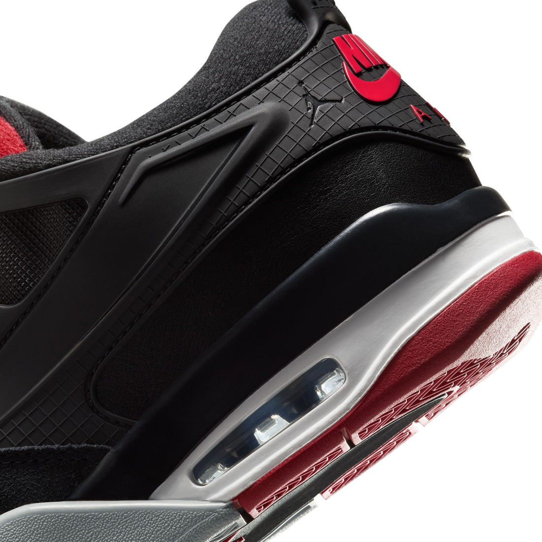 Air Jordan 4 RM (Black/Varsity Red/Wolf Grey)