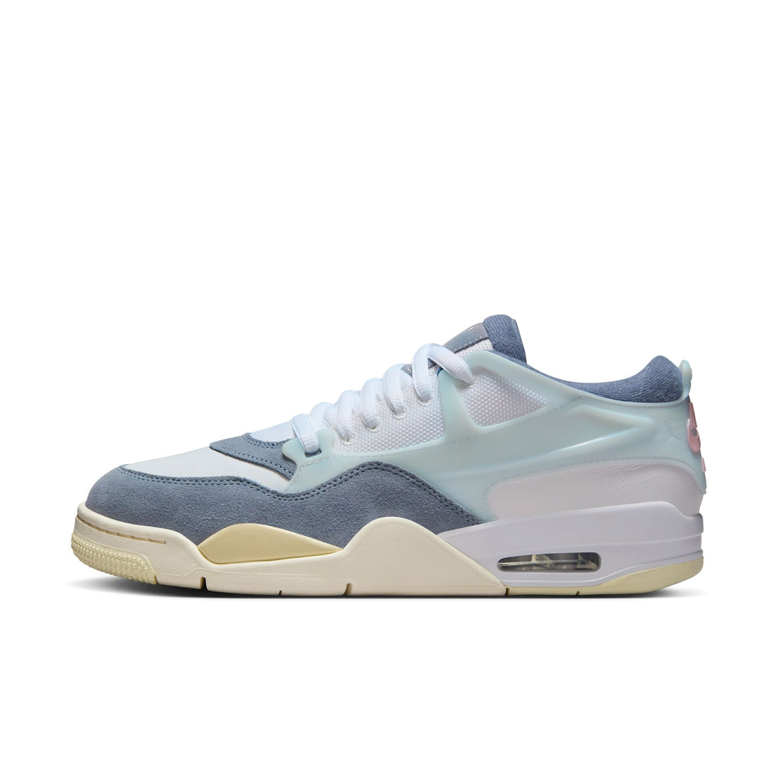 Air Jordan 4 RM (White/Prism Pink/Diffused Blue)