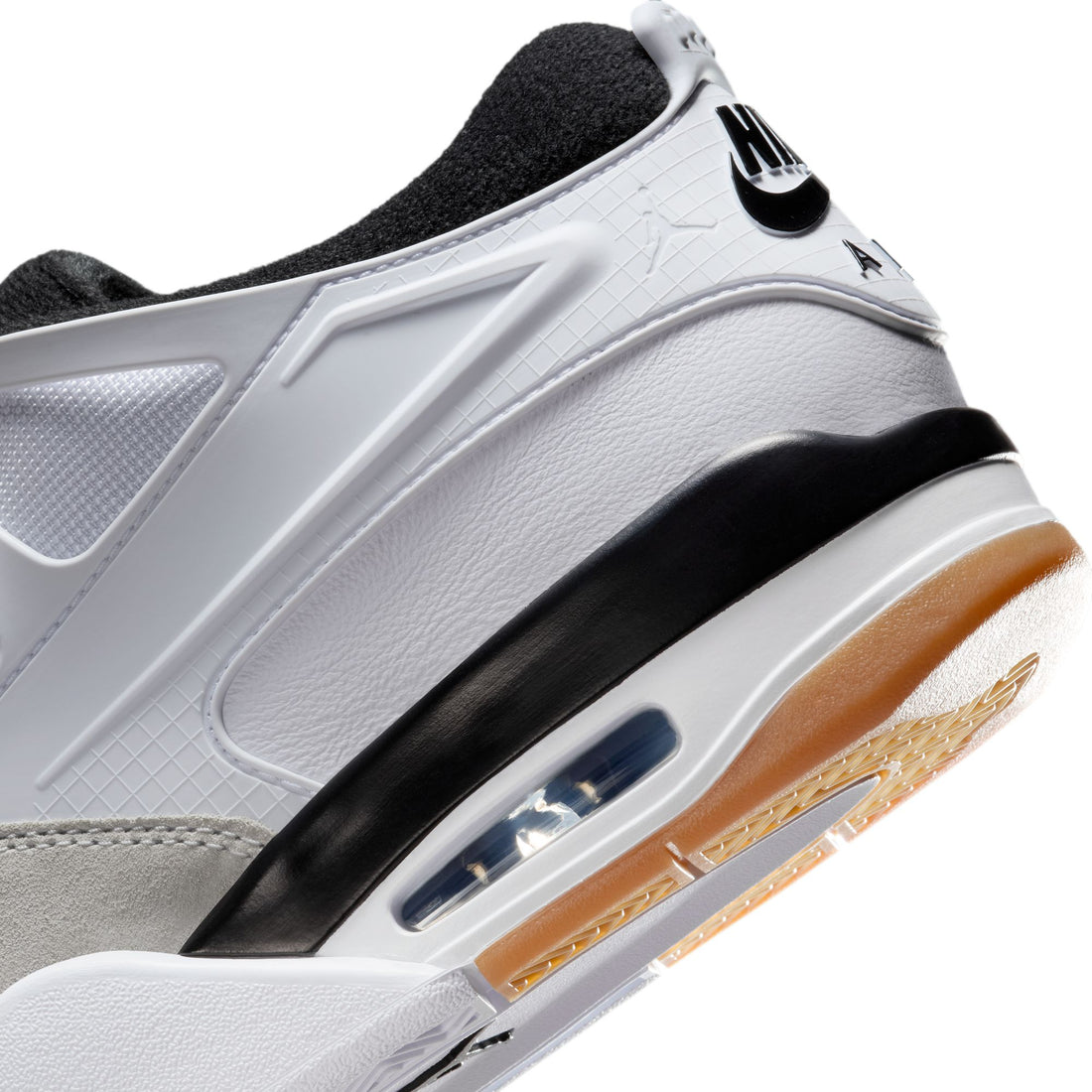 Air Jordan 4 RM (White/Black/Neutral Grey)