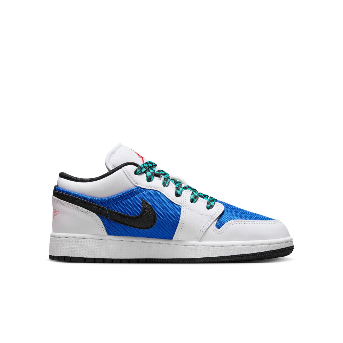 Air Jordan 1 Low SE GS (White/Black/Hyper Royal)