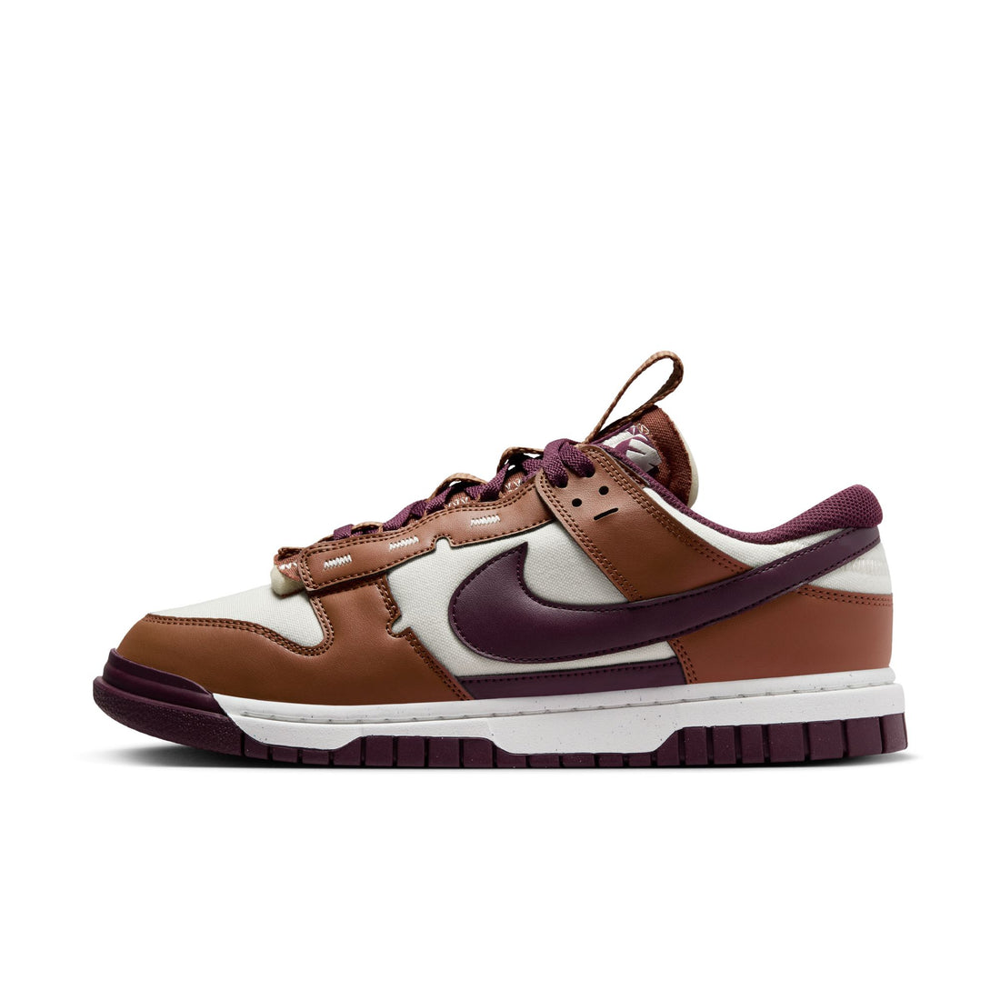 Nike Dunk Low Jumbo (LT British Tan/Burgundy Crush)