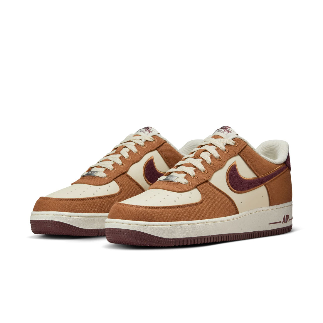 Nike Air Force 1 '07 LV8 1 (Lt British Tan/Burgundy Crush)