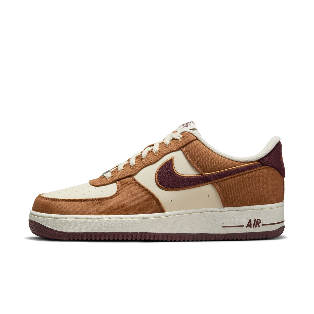 Nike Air Force 1 '07 LV8 1 (Lt British Tan/Burgundy Crush)