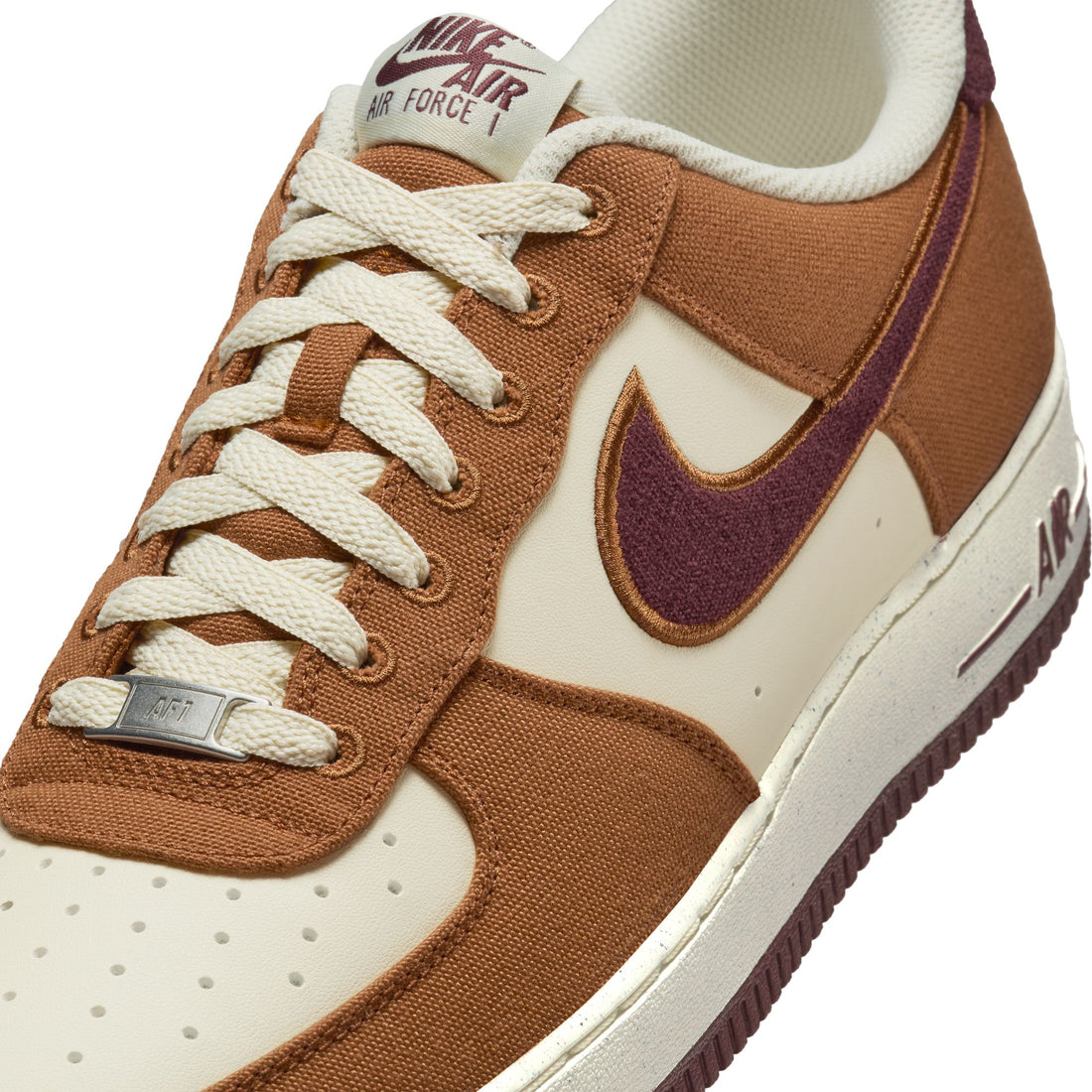 Nike Air Force 1 '07 LV8 1 (Lt British Tan/Burgundy Crush)