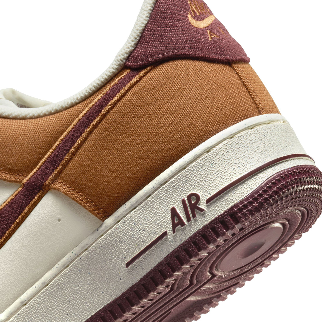 Nike Air Force 1 '07 LV8 1 (Lt British Tan/Burgundy Crush)