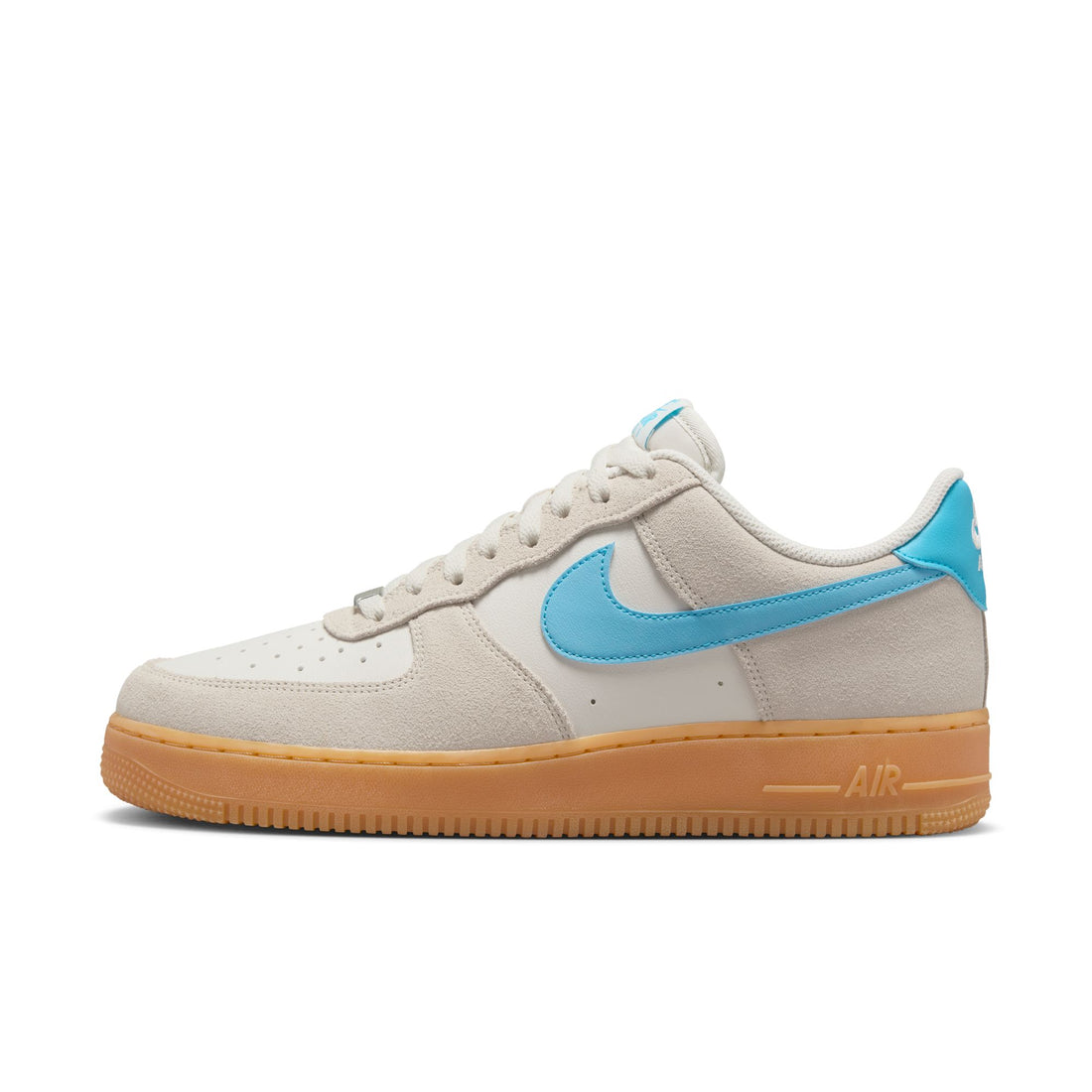 Nike Air Force 1 07 LV8 Phantom Baltic Blue Gum Yellow rockcitykicks Fayetteville