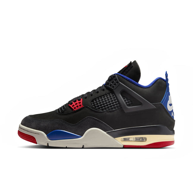 Air Jordan 4 Retro (Black/Fire Red/Deep Royal Blue)