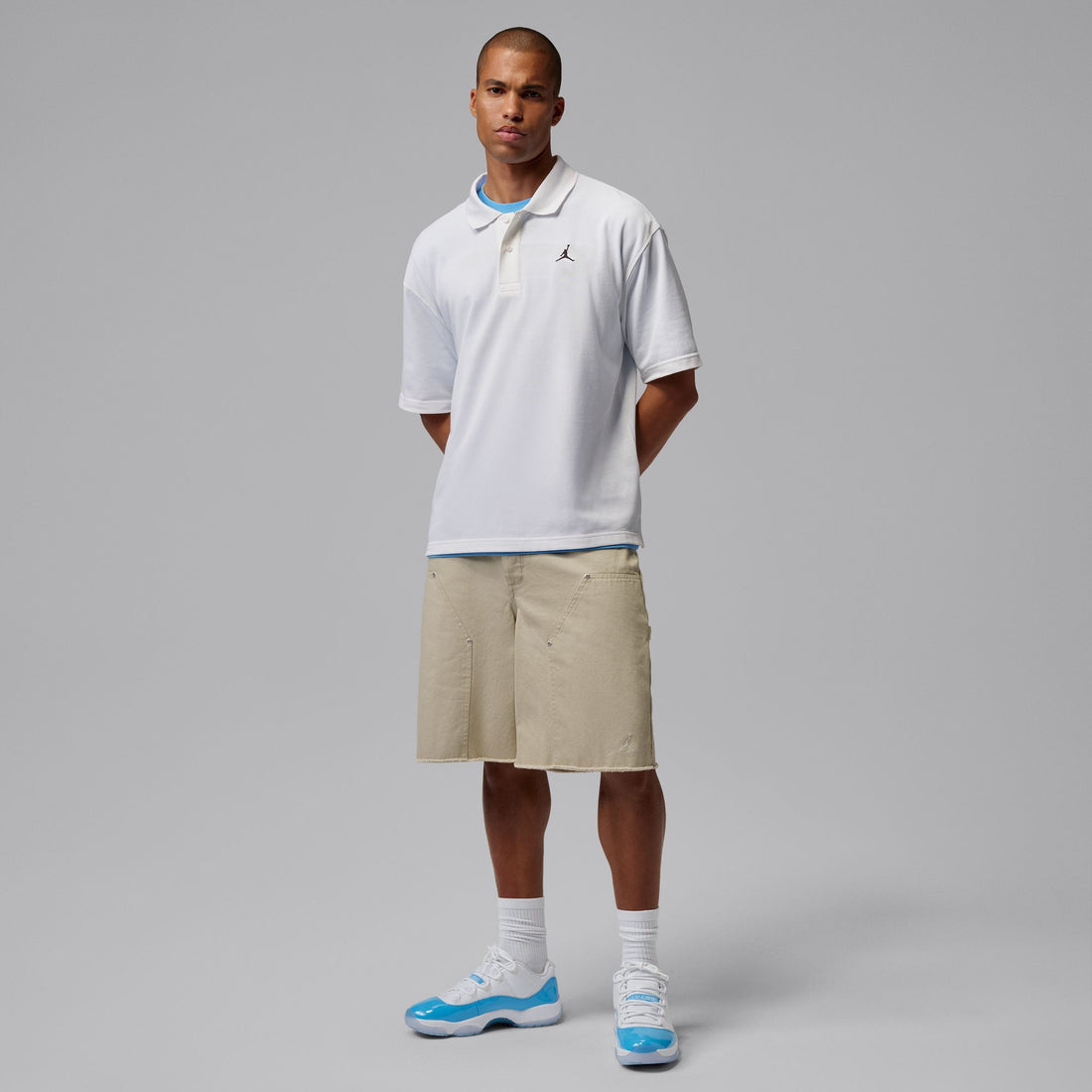 Air Jordan 11 Retro Low "WHITE/UNIVERSITY BLUE-BLACK"