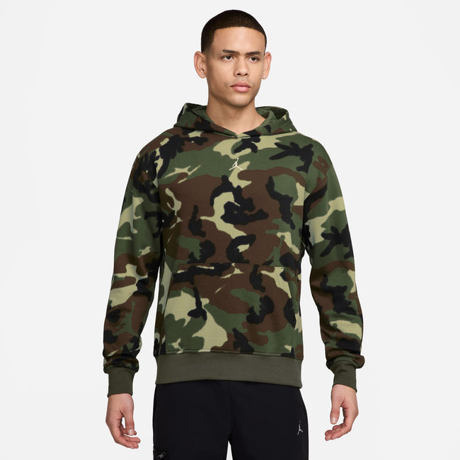 Air Jordan MVP Camo Pullover Hoodie (Light Olive/Sail/Sail)