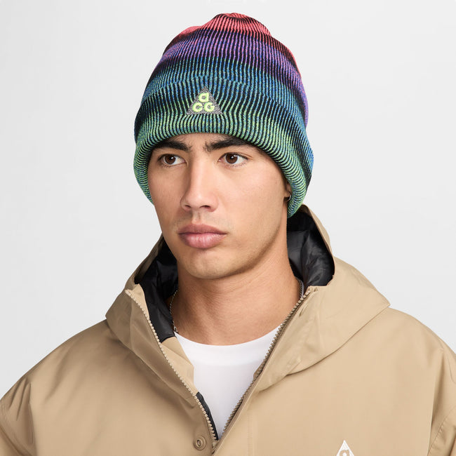 Nike Peak ACG Beanie ( LT Crimson/Hyper Pink/Hyper Royal/Volt)